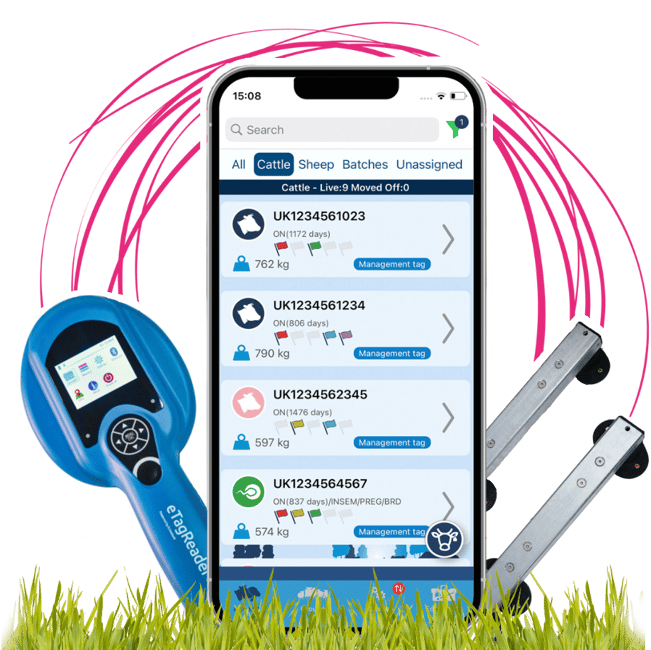 Hero iLivestock all-in-one livestock management platform software reading weighing platform