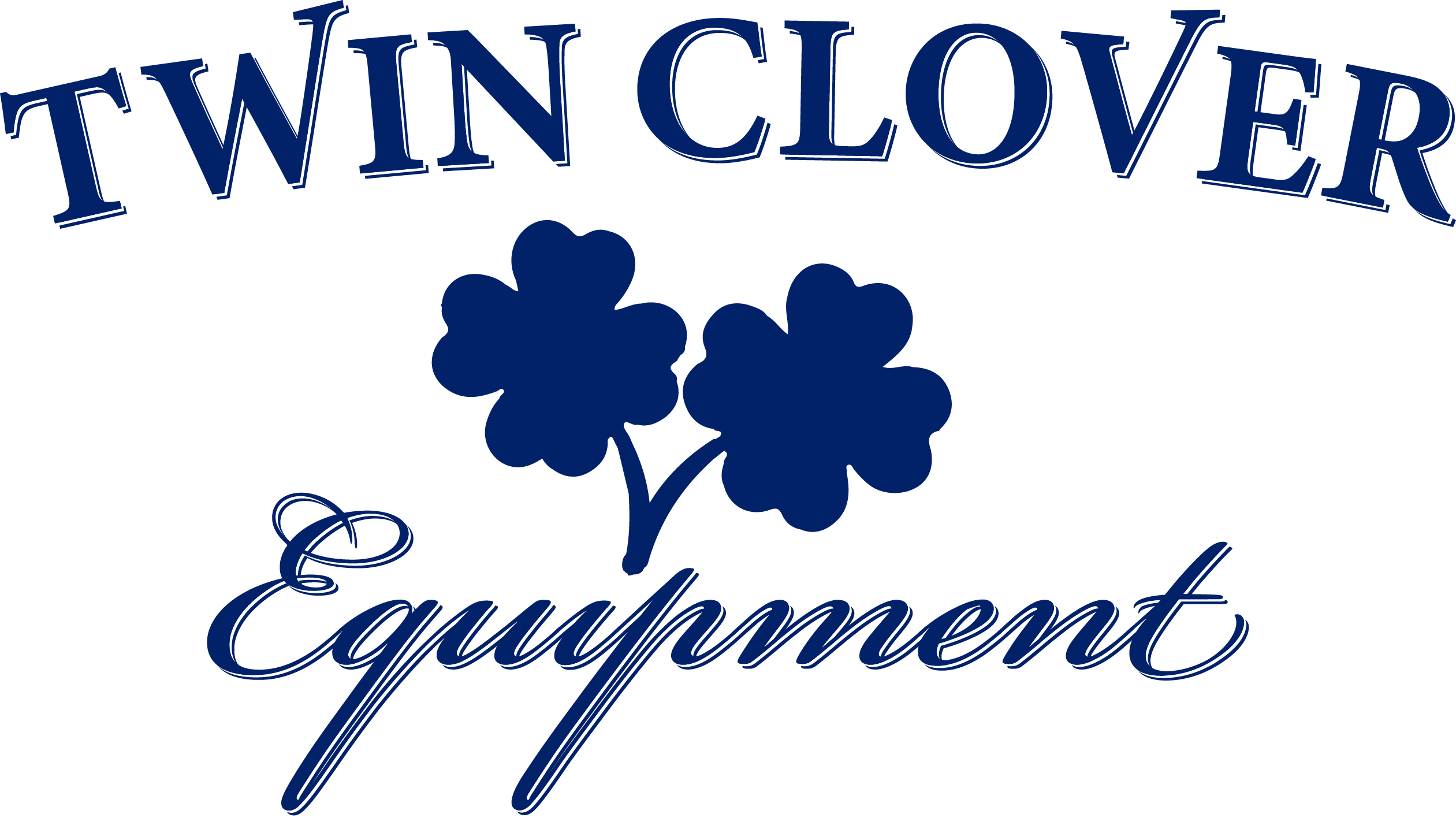Logo Twin Clover Equipment USA_Blue