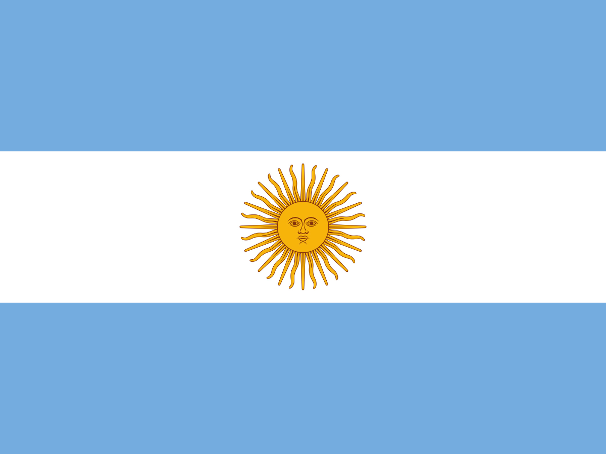 Flag Argentina Villanueva