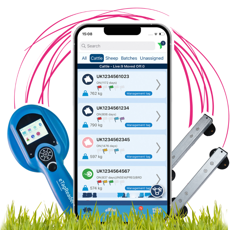 Hero iLivestock all-in-one livestock management platform software reading weighing platform