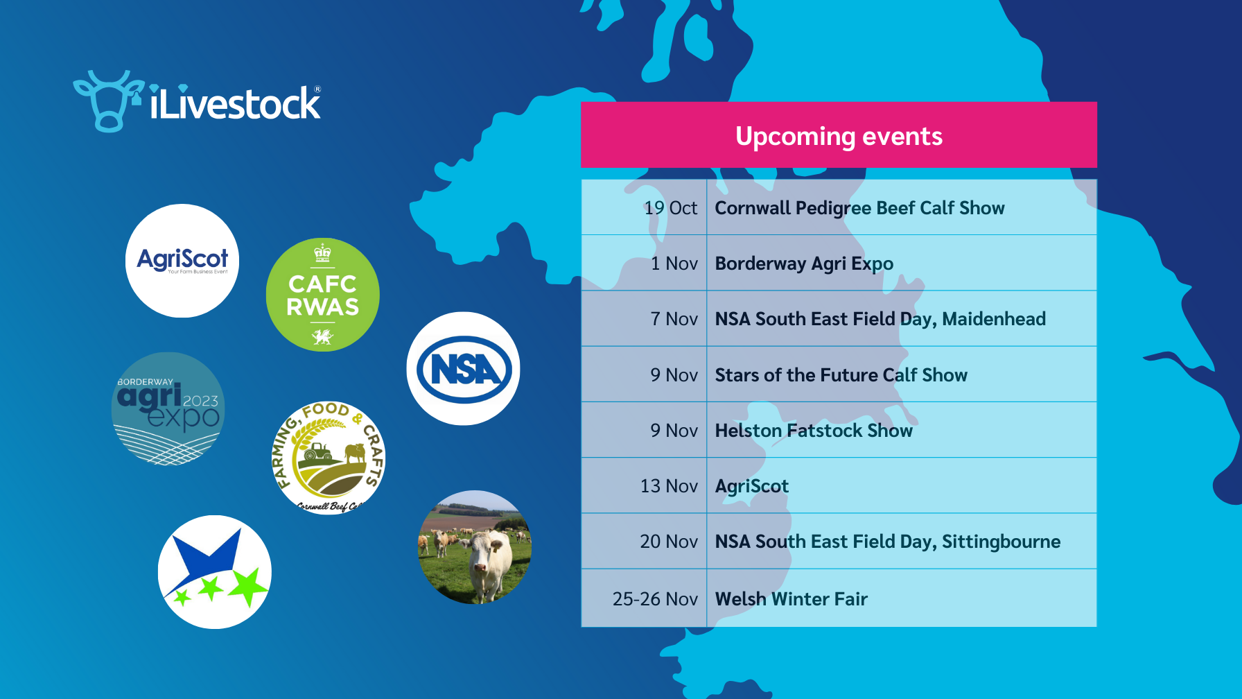 See iLivestock at Top British Farming Shows This Year